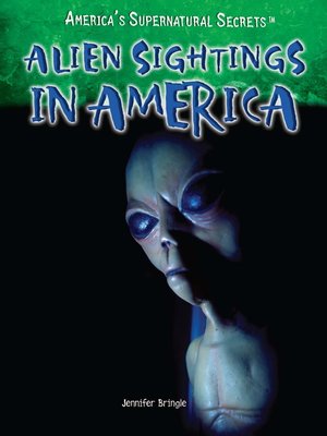 cover image of Alien Sightings in America